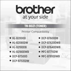 BROTHER TN B021 TONER CARTRIDGE 