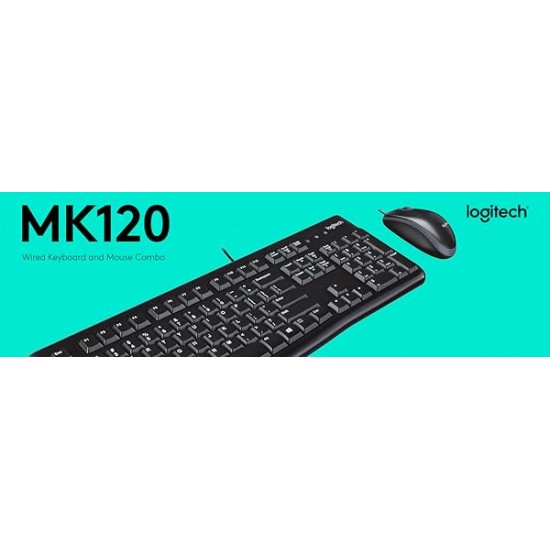 LOGITECH PLUG AND PLAY USB COMBO MK120