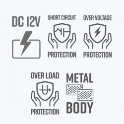 ZEBRONICS CCTV POWER SUPPLY 4CH (SMPS)
